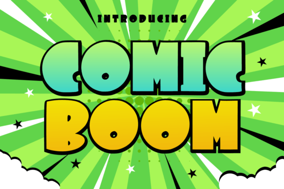 Comic Boom: A Display Font That Demands Attention
