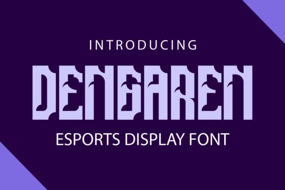 Dengaren: The Bold Typeface for Sports, Logos & Impactful Design