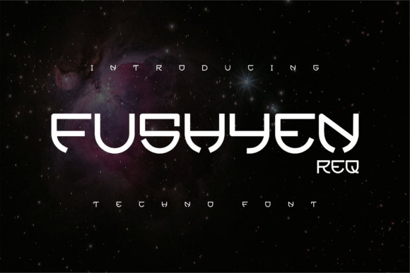 Fushyen Req: A Bold Display Font for Modern Projects