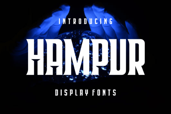 Hampur: A Retro Display Font for Playful, Confident Design