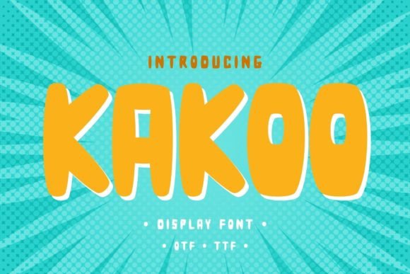 Kakoo: A Display Font That Balances Quirk and Professionalism