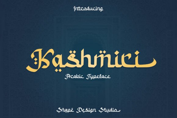 Kashmiri: The Display Font with a Modern Oriental Soul