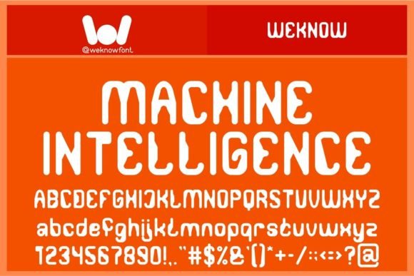 Machine Intelligence: The Sci-Fi Typeface for Bold Brands