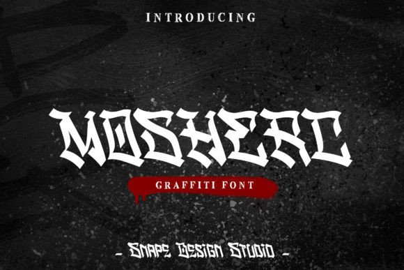 Mosherc: Capturing the Raw Energy of Urban Typography