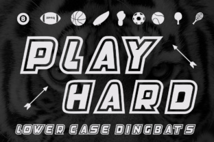 Play Hard: The Sporty Typeface for Bold, Energetic Branding