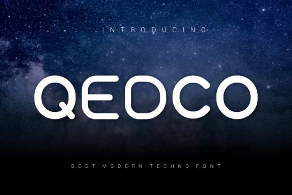 Qedco: The Bold Typeface for Projects That Demand Attention