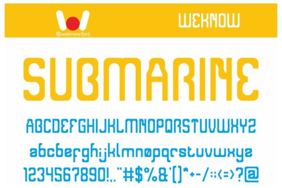 Submarine: A Display Font That Dives Deep Into Visual Impact
