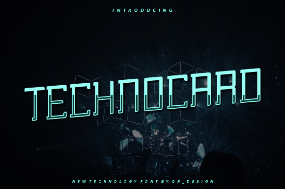 Technocard: The Bold Display Typeface Shaping Modern Brands