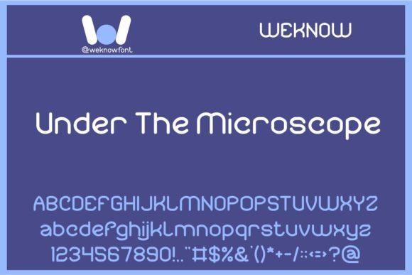 Why Under the Microscope is the Curly Display Font Your Brand Needs